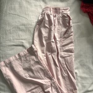 light pink cargo pants